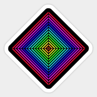 Square - Triangle - Graphic - geometric design Sticker